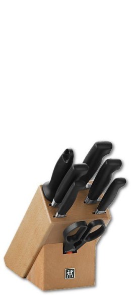 Zestaw 5 noży w bloku ZWILLING Four Star 35140-000-0