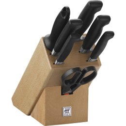 Zestaw 5 noży w bloku ZWILLING Four Star 35140-000-0