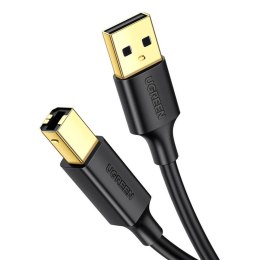 Kabel USB-A do USB-B UGREEN US135 do drukarki, 1,5m - czarny