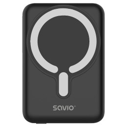 Powerbank SAVIO BA-12 10000 mAh czarny