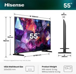 Telewizor Hisense 55E7S PRO DLED 55