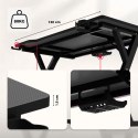 Biurko gamingowe Huzaro Hero 2.4 RGB Black
