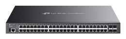 TP-Link Omada SG5452XMPP przełącznik sieciowy Zarządzany L3 Gigabit Ethernet (10/100/1000) Obsługa PoE Czarny