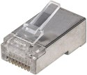 INTELLINET Wtyk RJ45 8P/8C Cat5e STP, drut, 100 szt 790574