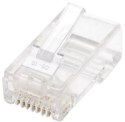 INTELLINET Wtyk RJ45 8P/8C Cat6 UTP, linka, 100 szt 502344