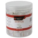 TECHLY wtyk RJ45 8P/8C Cat6 UTP drut 100 szt 028894