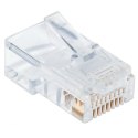 TECHLY wtyk RJ45 8P/8C Cat6 UTP drut 100 szt 028894