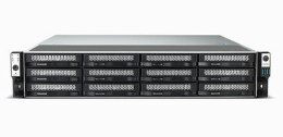 TerraMaster U12-500 Plus NAS Rack (2U) Intel® Core™ i7 16 GB DDR5 0 TB Szary