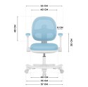 Fotel obrotowy Junior 3.6 Blue