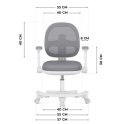 Fotel obrotowy Junior 3.6 Grey