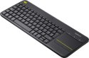 Klawiatura przewodowa Logitech K400 Plus Czarna