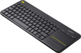 Klawiatura przewodowa Logitech K400 Plus Czarna