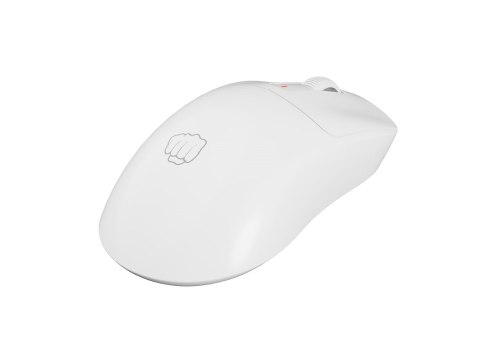 Mysz dla graczy Fury Tanto T4 12000DPI RGB biała gamingowa bezprzewodowa