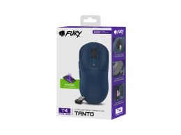 Mysz dla graczy Fury Tanto T4 12000DPI RGB granatowa gamingowa bezprzewodowa