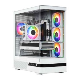 Obudowa Modecom Volcano AQ100 ARGB MIDI biała