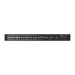BCS BCS-L-SP2402G-2SFP-M(II) Zarządzany Obsługa PoE 1U Czarny