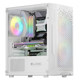 Obudowa LOGIC ARAMIS ARGB Mini USB 3.0 Biała