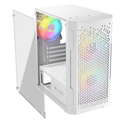 Obudowa LOGIC ARAMIS ARGB Mini USB 3.0 Biała