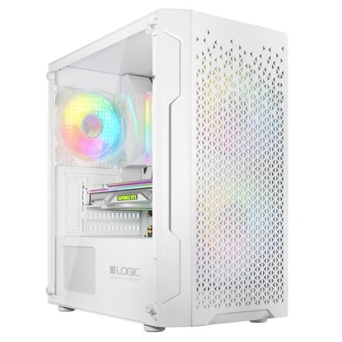 Obudowa LOGIC ARAMIS ARGB Mini USB 3.0 Biała