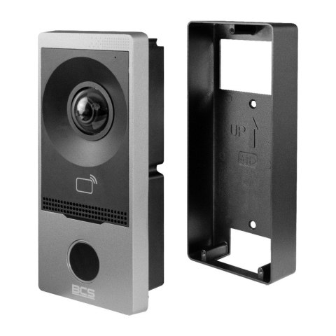 BCS BCS-P-PAN1101G wideodomofon 2 MP Srebrny, Czarny