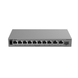 Ruijie Networks RG-ES211GS-P przełącznik sieciowy Zarządzany L2 Gigabit Ethernet (10/100/1000) Obsługa PoE Szary