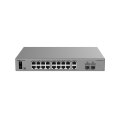 Ruijie Networks RG-ES220GS-P-V2 przełącznik sieciowy Zarządzany L2 Gigabit Ethernet (10/100/1000) Obsługa PoE Szary