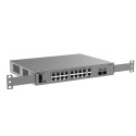 Ruijie Networks RG-ES220GS-P-V2 przełącznik sieciowy Zarządzany L2 Gigabit Ethernet (10/100/1000) Obsługa PoE Szary
