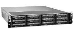TerraMaster U12-500 Plus NAS Rack (2U) Intel® Core™ i7 16 GB DDR5 0 TB Szary