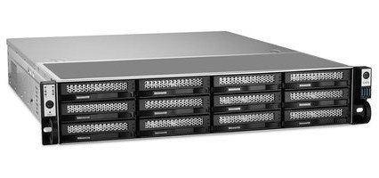TerraMaster U12-500 Plus NAS Rack (2U) Intel® Core™ i7 16 GB DDR5 0 TB Szary