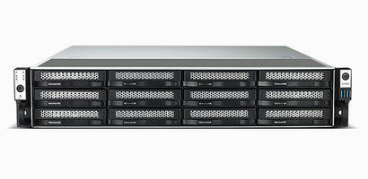 TerraMaster U12-500 Plus NAS Rack (2U) Intel® Core™ i7 16 GB DDR5 0 TB Szary