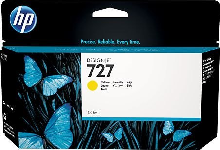 Tusz HP 727 yellow (B3P21A)