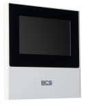 BCS BCS-MON4000W-S wideodomofon 10,9 cm (4.3") Czarny, Biały