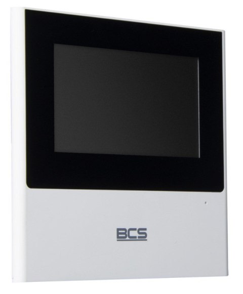 BCS BCS-MON4000W-S wideodomofon 10,9 cm (4.3") Czarny, Biały