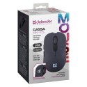 DEFENDER MYSZ BEZPRZEWODOWA GASSA MM-105 RF SILENT CLICK CZARNA 52105