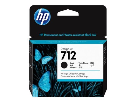 Tusz HP 712 black (3ED71A)