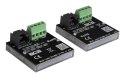 BCS BCS-X2W/IP100-II konwerter sieciowy 100 Mbit/s Czarny