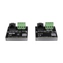 BCS BCS-X2W/IP100-II konwerter sieciowy 100 Mbit/s Czarny