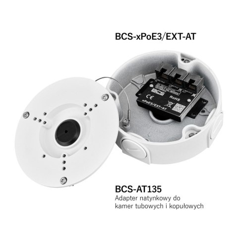 Switch POE BCS POWER BCS-xPoE3/EXT-AT