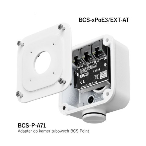 Switch POE BCS POWER BCS-xPoE3/EXT-AT