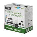 BCS UNIVERSAL kabel sieciowy Biały 305 m Cat6 Okrągły