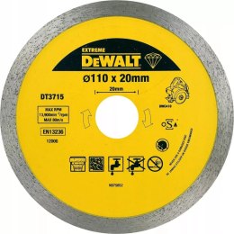 DEWALT Tarcza Diam. 110Mm X 20Mm Hard Tile