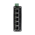 BCS ISP04G01G Gigabit Ethernet (10/100/1000) Obsługa PoE Czarny
