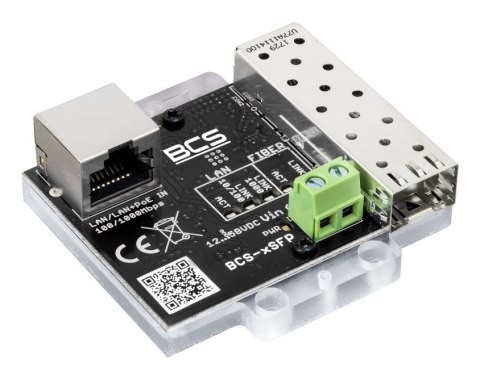 BCS BCS-XSFP konwerter sieciowy Wewnętrzny 1000 Mbit/s