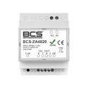 BCS BCS-ZA4820 moduł zasilaczy TS35 DIN Biały