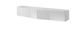 Szafka RTV VIGO SLANT 180cm (2x90) biały/biały poł