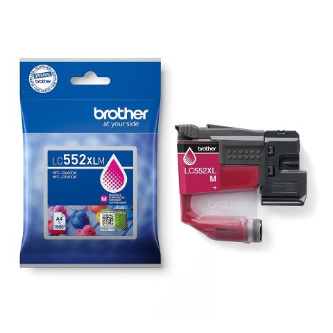 BROTHER Tusz Czerwony LC552XLM=LC-552XLM
