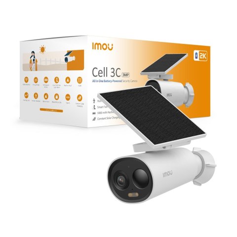 Kamera IP bateryjna IMOU Cell 3C All-in-One 3MP Wi-Fi (OUTLET)