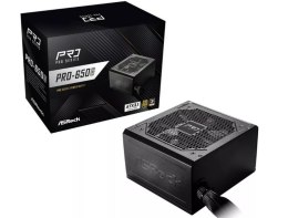 Zasilacz PC ASROCK 650W 90-UXR065-GNEAA2