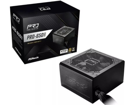 Zasilacz PC ASROCK 650W 90-UXR065-GNEAA2