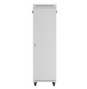 SZAFA INSTALACYJNA RACK STOJĄCA 19" 42U 600X800 SZARA DRZWI SZKLANE LCD LANBERG (FLAT PACK) V2